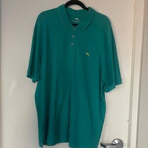 Tommy Bahama Teal Polo Shirt